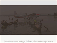 Tablet Screenshot of frontlinemissions.info